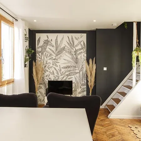 Le Patio - Duplex Verdoyant Proche Centre-ville Apartment